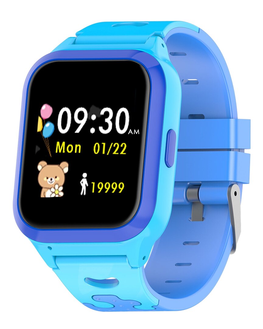Supersonic Kid's Smart Watch With Built-in Gps And Wifi In Blue