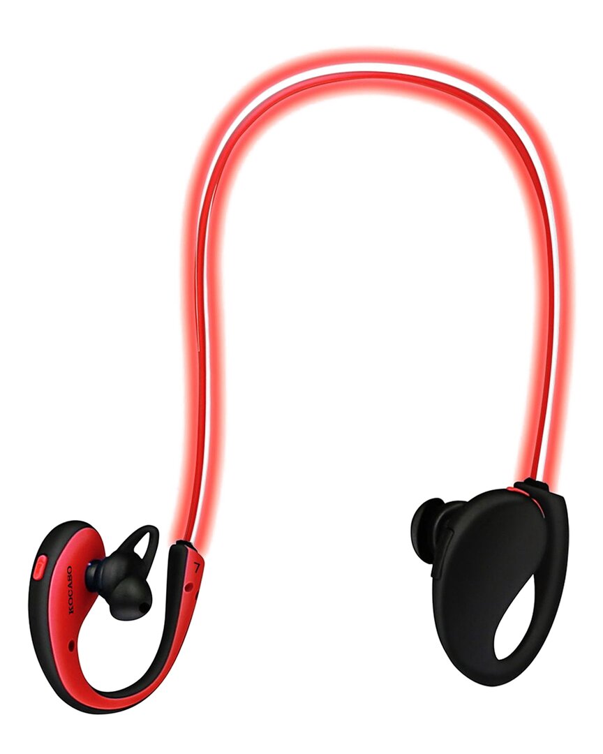 Fresh Fab Finds Kocaso Wireless Neckband Earphones In Red
