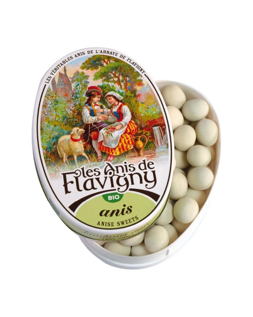 Les Anis De Flavigny Oval Tin Organic Anis Pack Of 6