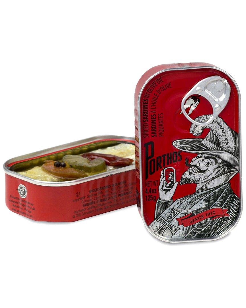 Conservas Portugal Spiced Sardines In Olive Oil Pack Of 6