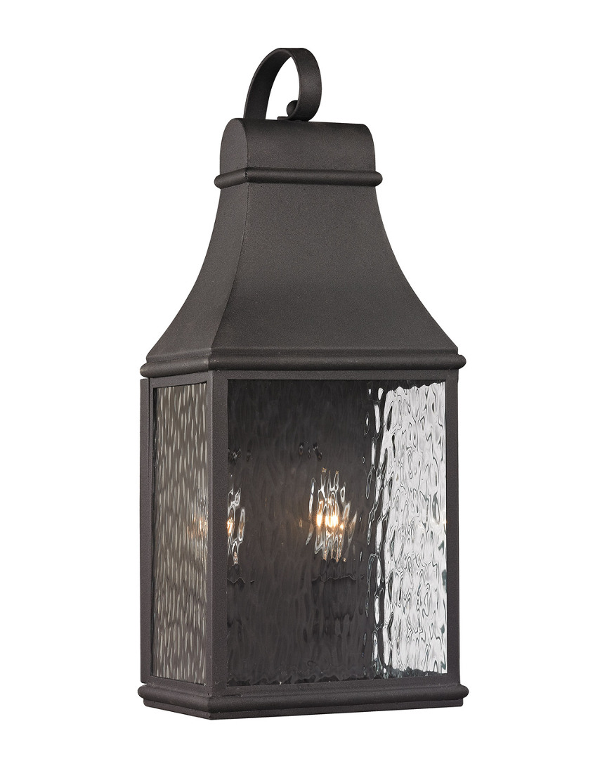 Artistic Home & Lighting 2-light Forged Jefferson Outdoor Sconce