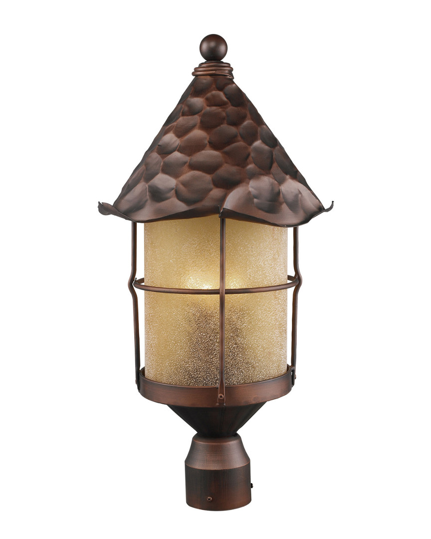 Artistic Home & Lighting 3-light Rustica Post Light