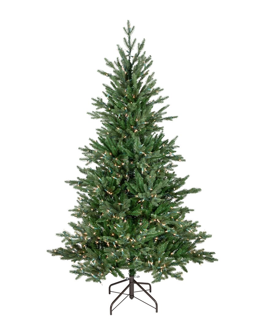 NORTHLIGHT NORTHLIGHT REAL TOUCH PRE-LIT MEDIUM GRANDE SPRUCE ARTIFICIAL TREE
