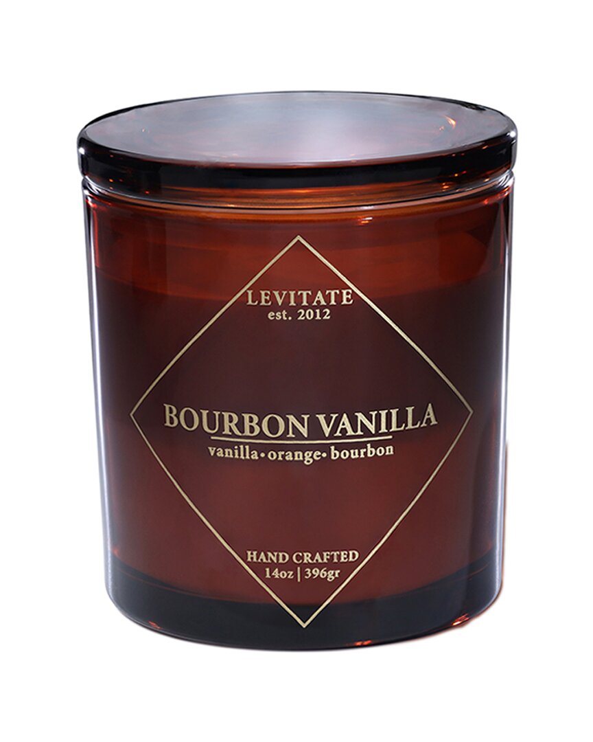 Levitate Candles Timeless/bourbon Vanilla 14oz Candle In Brown