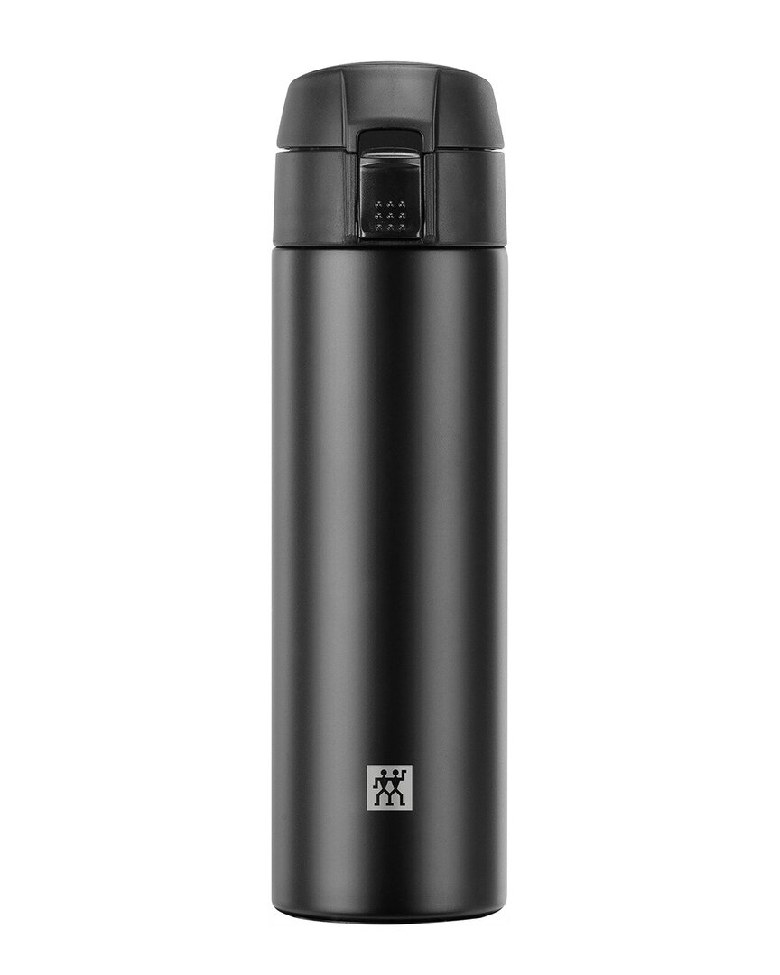Zwilling J.a. Henckels Thermo 15.2ounce Travel Bottle In Black
