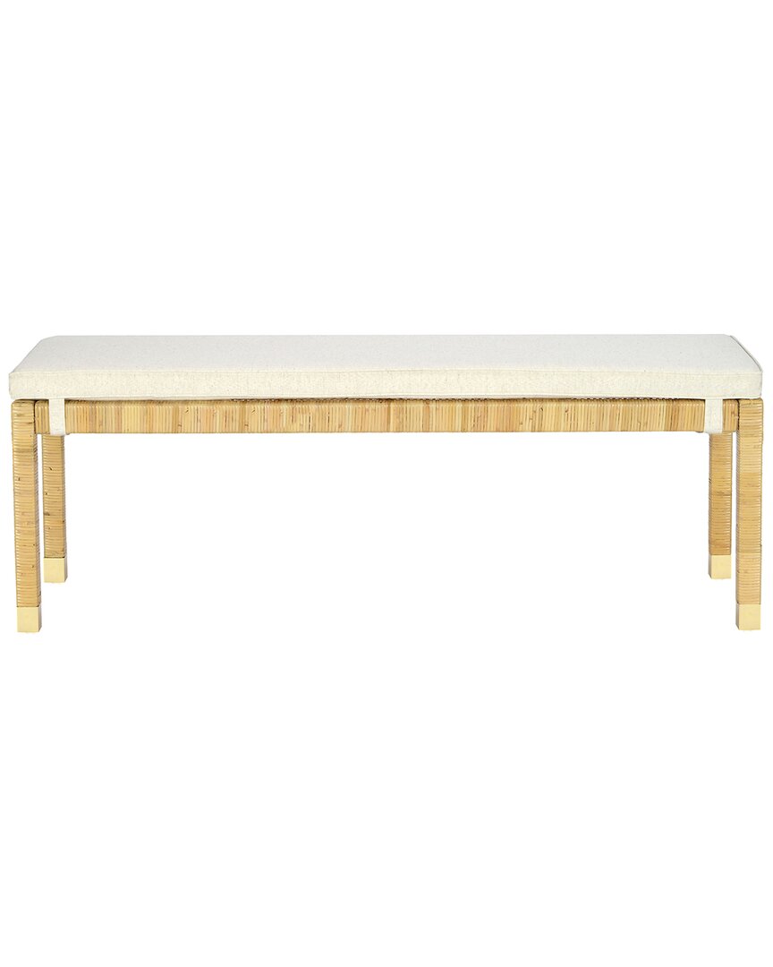 Tov Furniture Amara Linen Bench