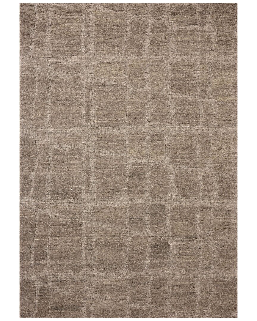 Loloi Hartley Wool Area Rug In Brown