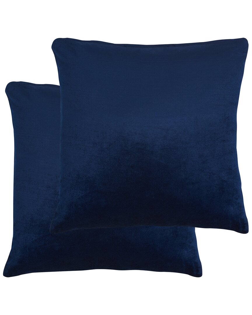 Safavieh Davina Pillow In Blue