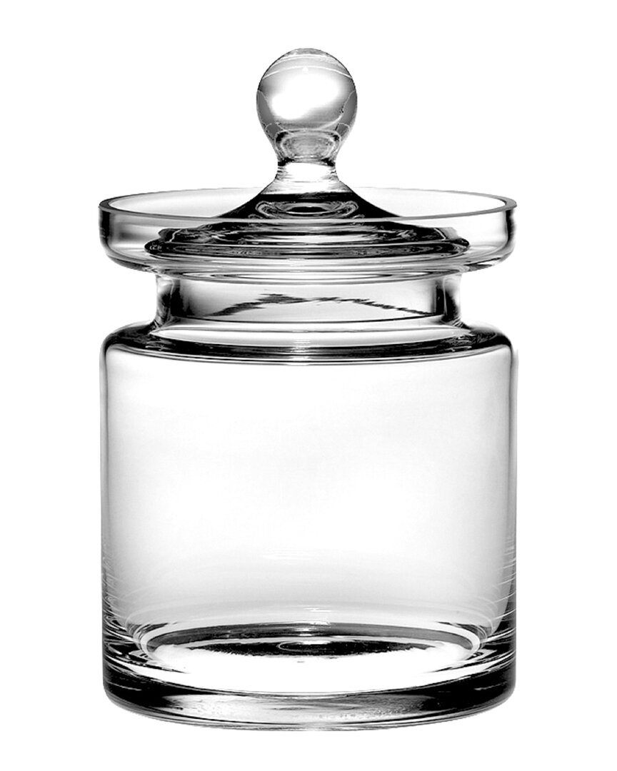 Barski Glass Biscuit Jar Candy Box In Transparent