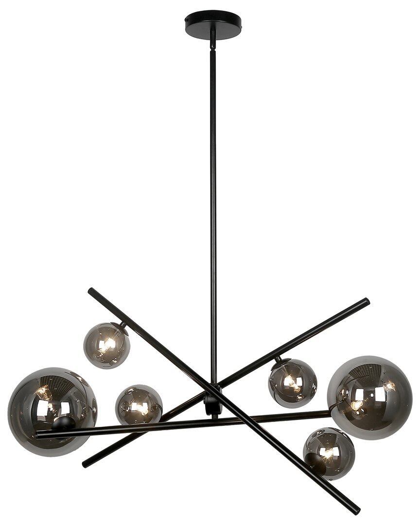Dainolite Pamela 6-light Horizontal Chandelier