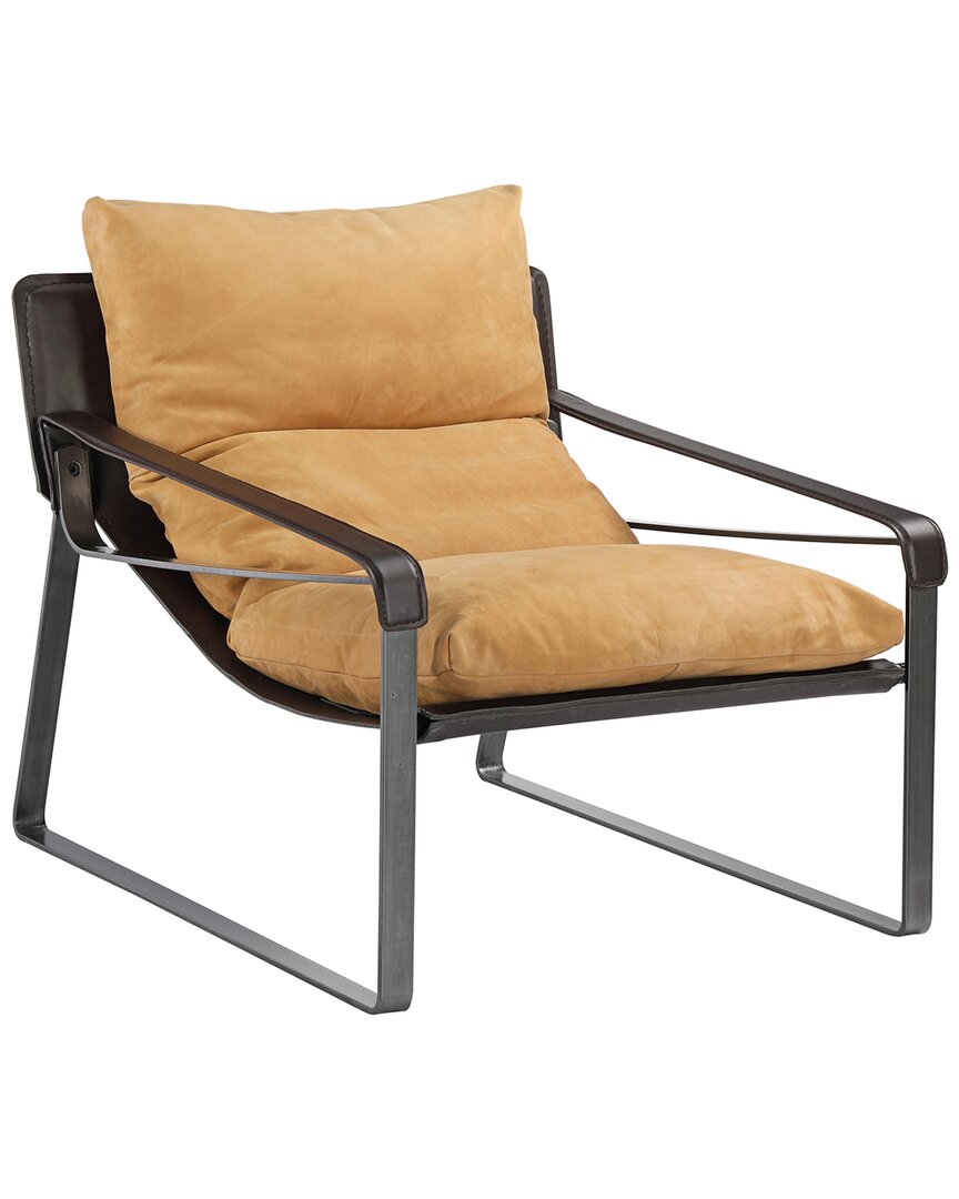 Moe's Home Collection Connor Club Chair In Brown