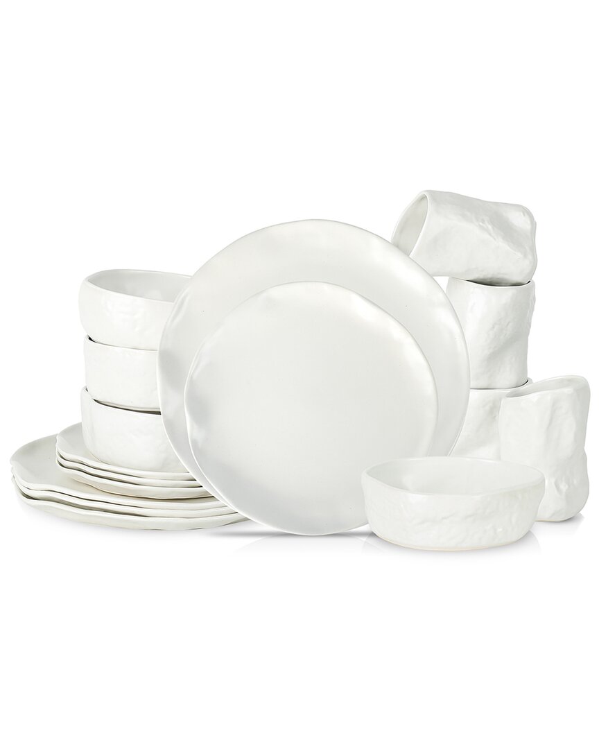 STONE BY MERCER PROJECT STONE BY MERCER PROJECT ATIK 16PC DINNERWARE SET 