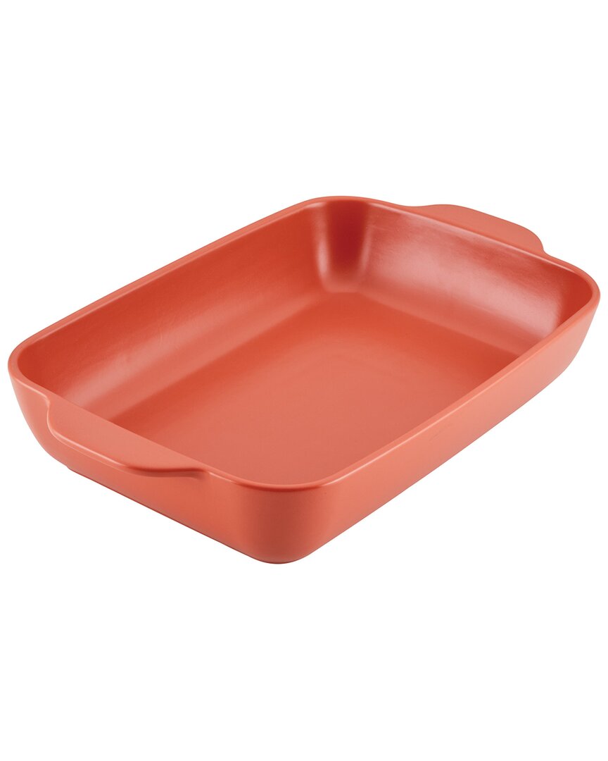Ayesha Curry 9x13 Rectangular Ceramic Baking Dish In Red