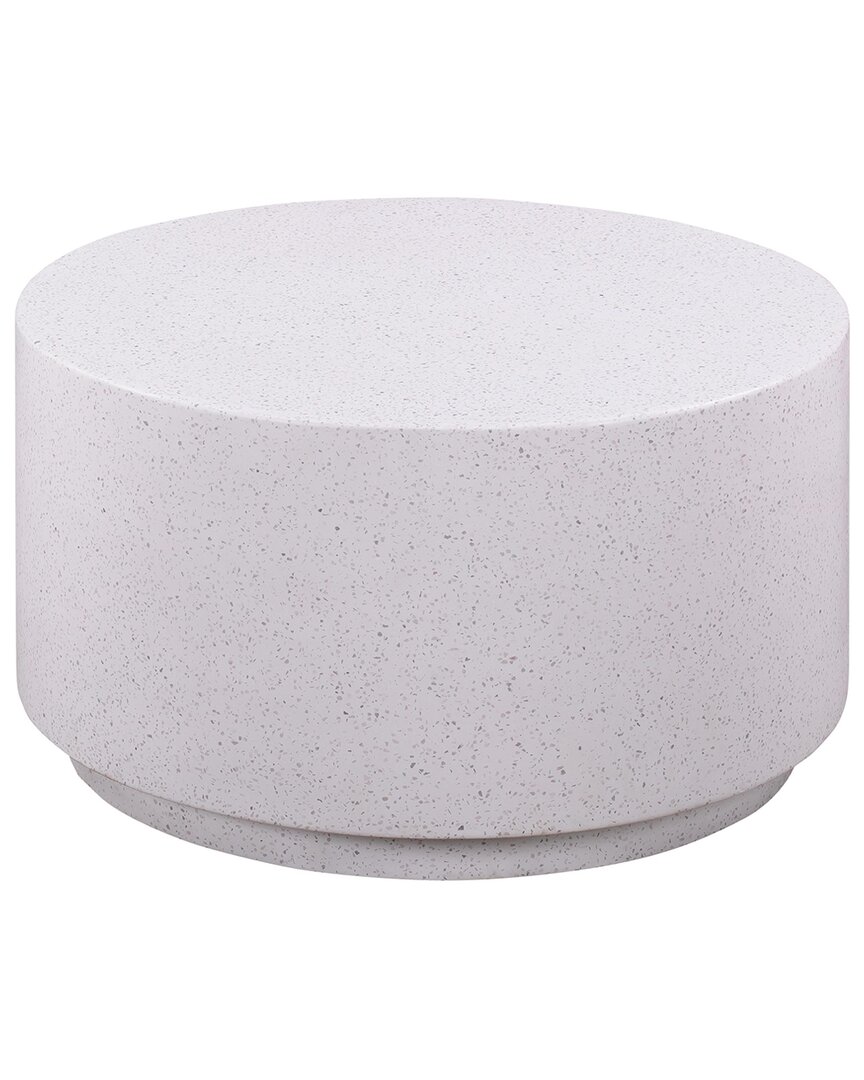 Tov Furniture Terrazzo Concrete Coffee Table In Grey