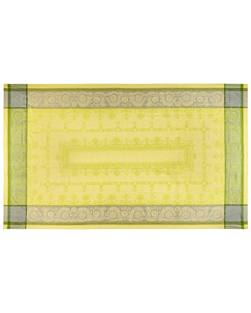 French Home Linen Cleopatra Tablecloth In Yellow Multi
