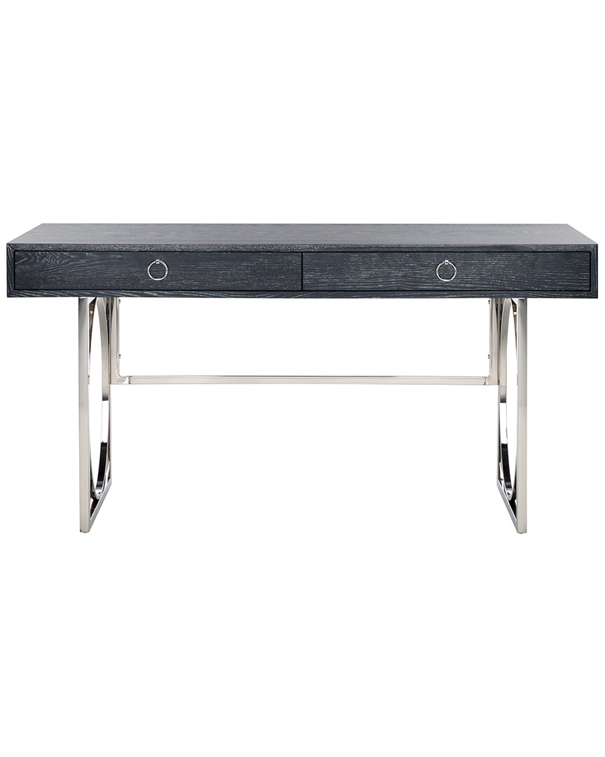 Safavieh Couture Estella Modern Desk In Black