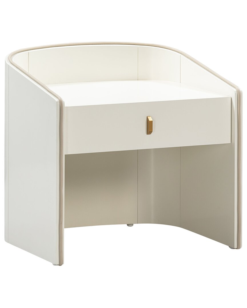 Tov Furniture Collins Lacquer Nightstand