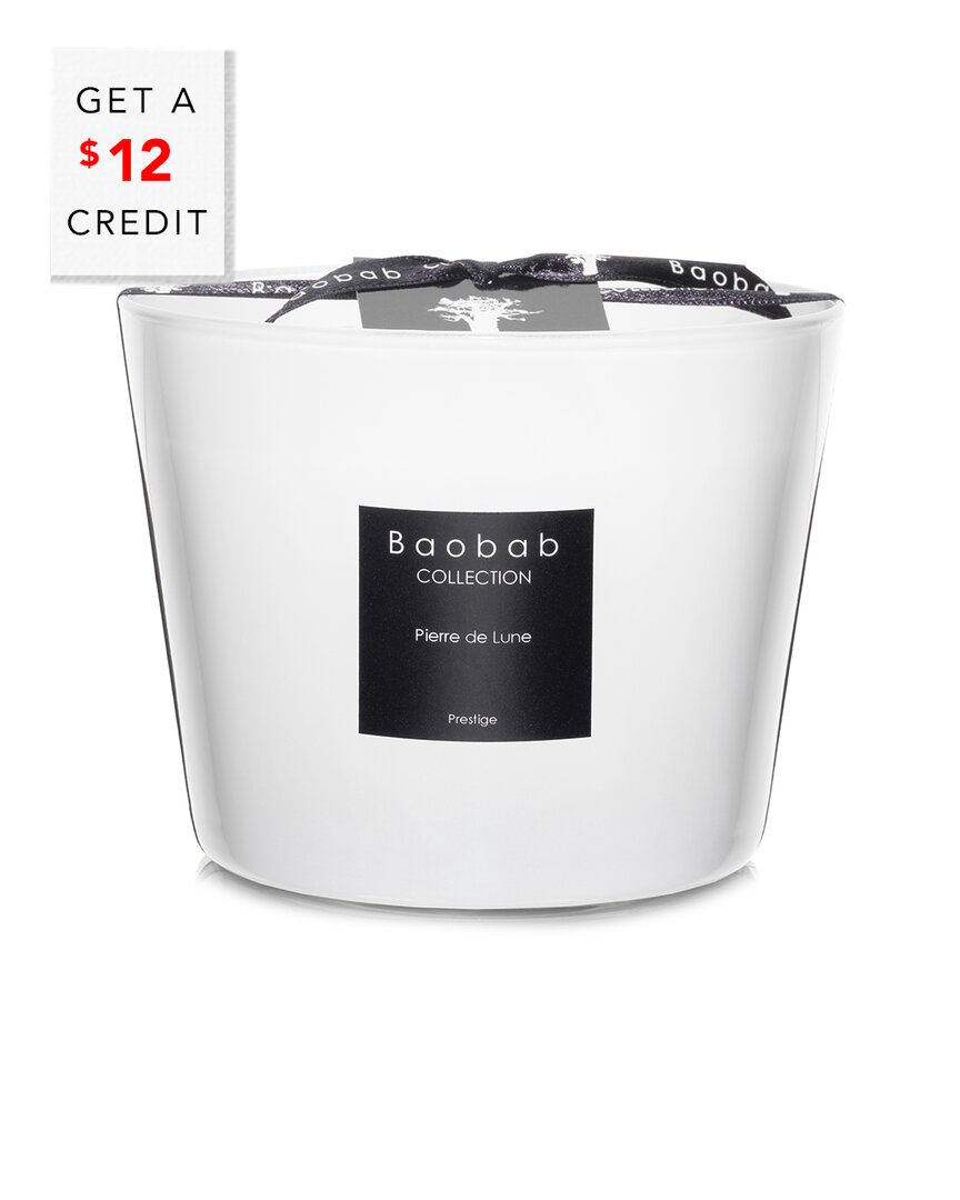 Baobab Collection Max 10 Pierre De Lune Candle With $12 Credit