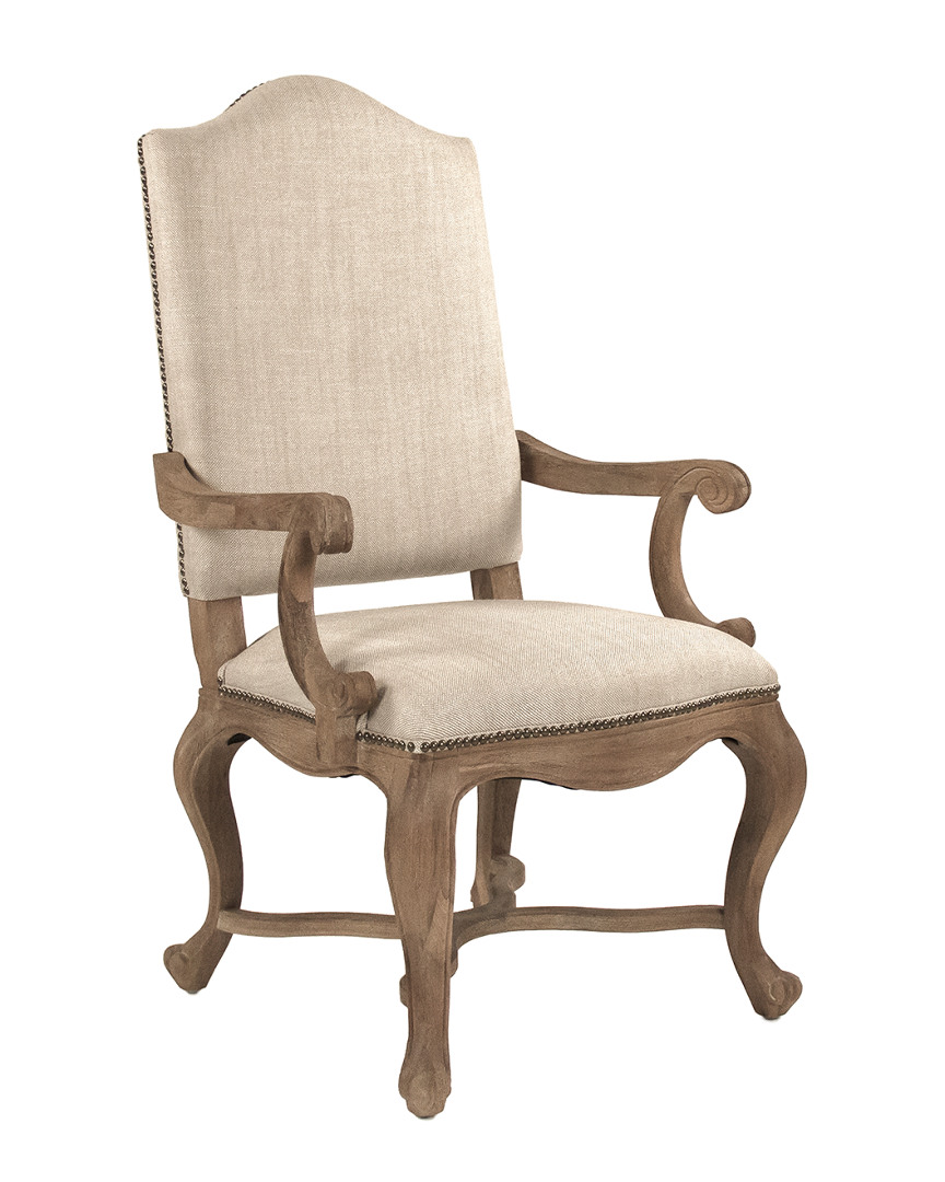 Zentique Grayson Arm Chair In Brown