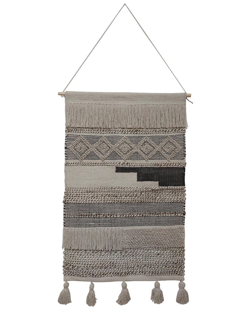 Sagebrook Home 36in Woven Natural Wall Hanging In Multi