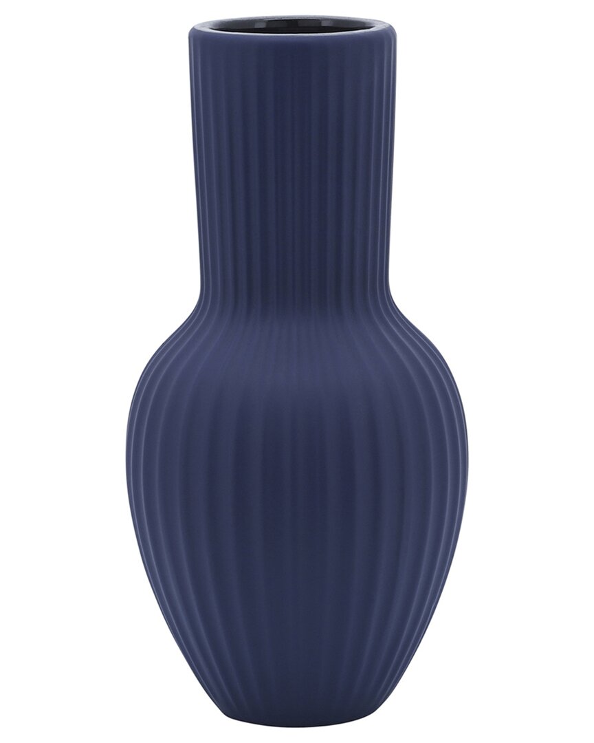 Sagebrook Home 11in Bouquet Vase In Blue