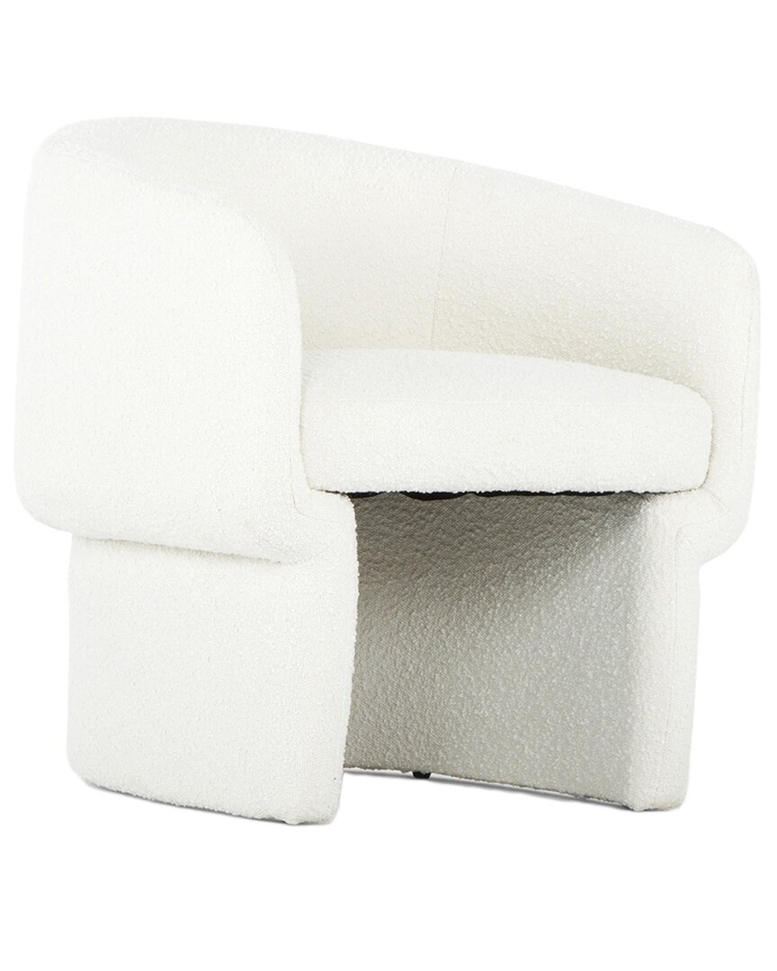 Urbia Metro Jessie Accent Chair In White