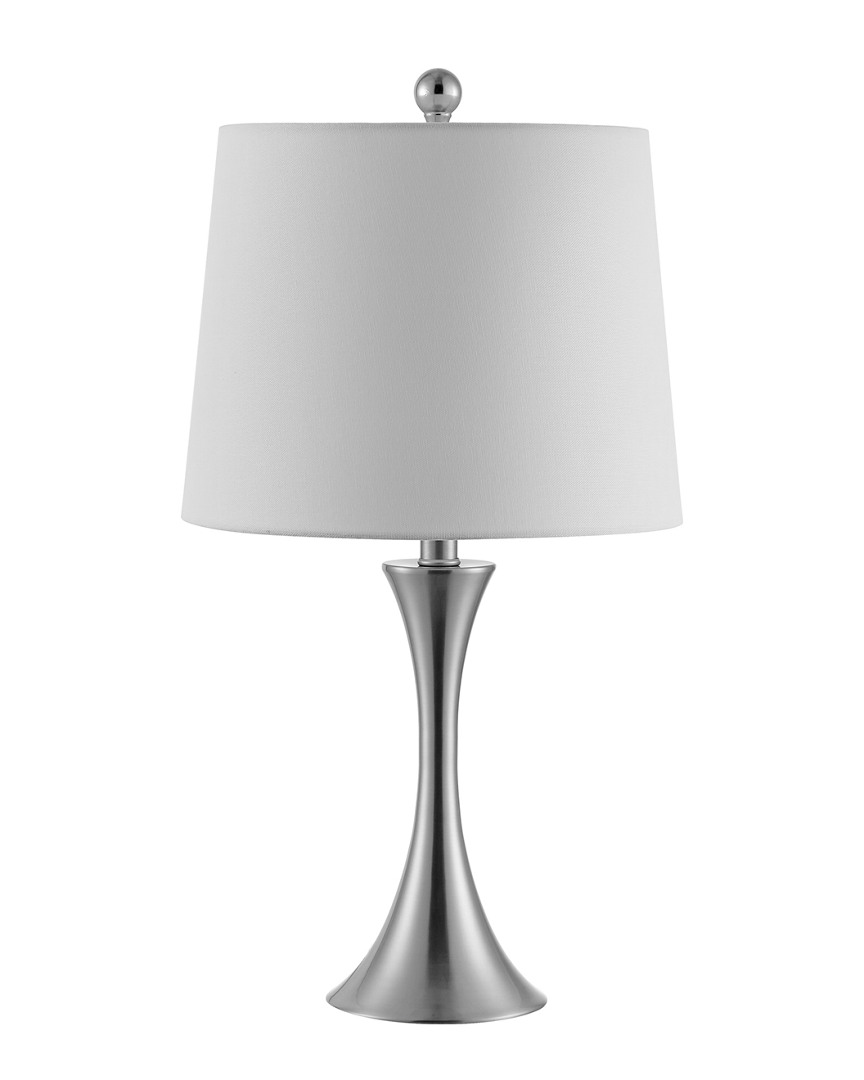 Safavieh Benita Iron Table Lamp In Metallic