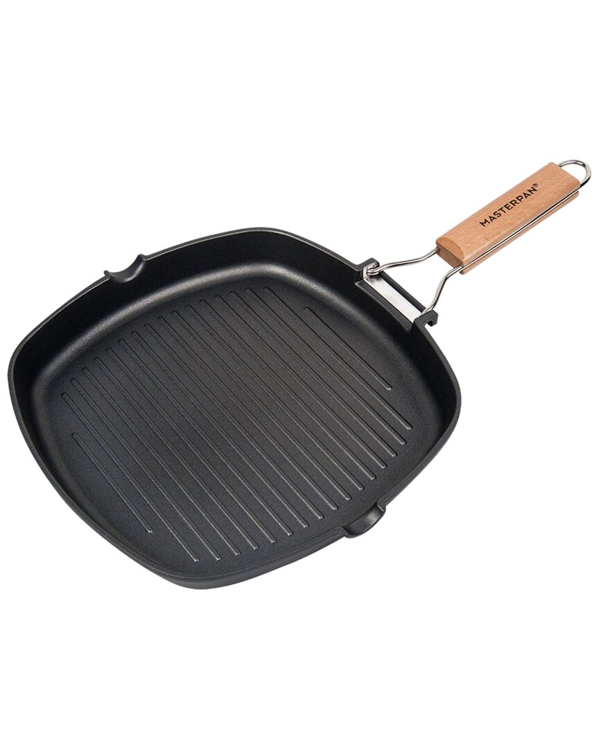 Shop Masterpan Nonstick 8in Grill Pan With Folding Handle