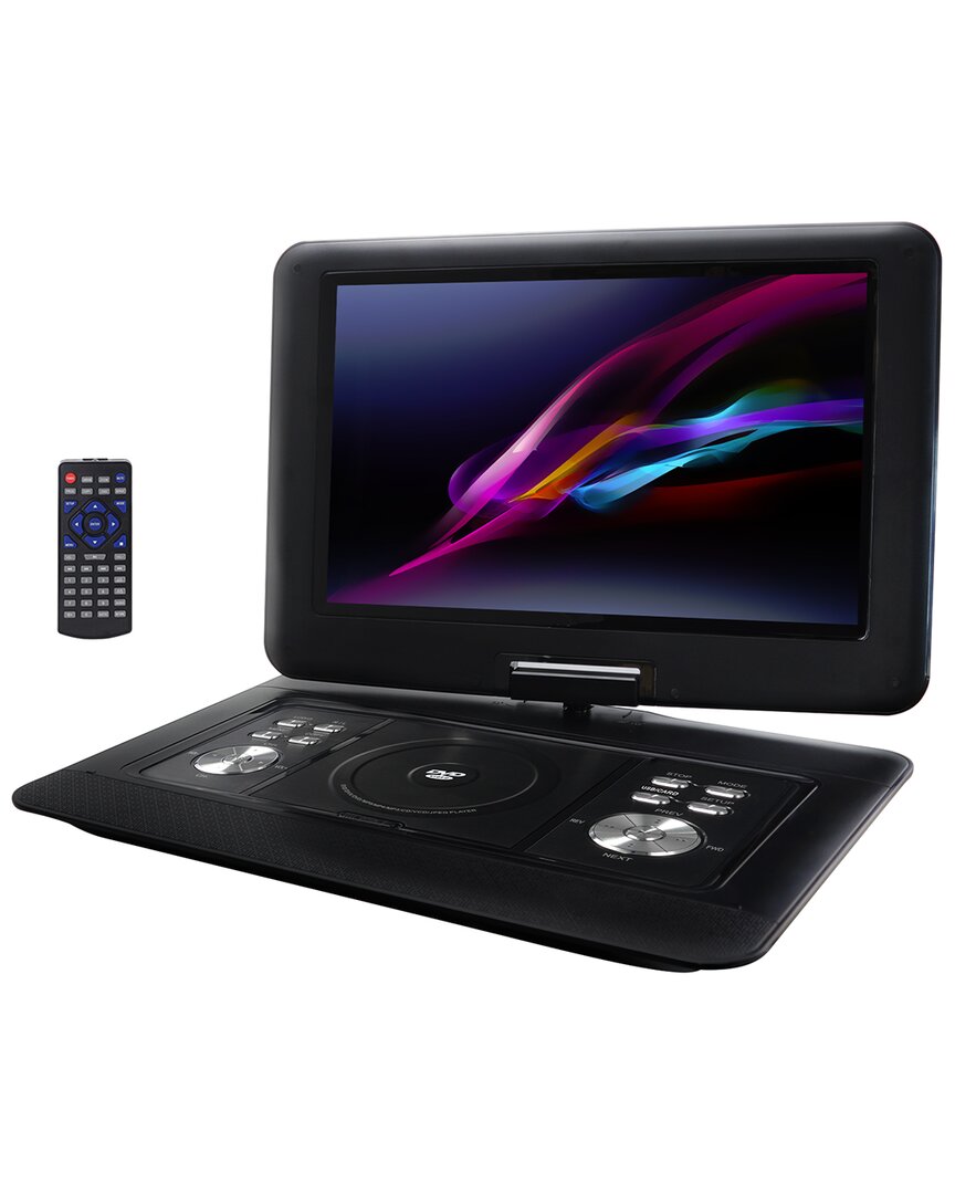 Trexonic 14.1in Portable Dvd Player With Swivel Tft-lcd Screen