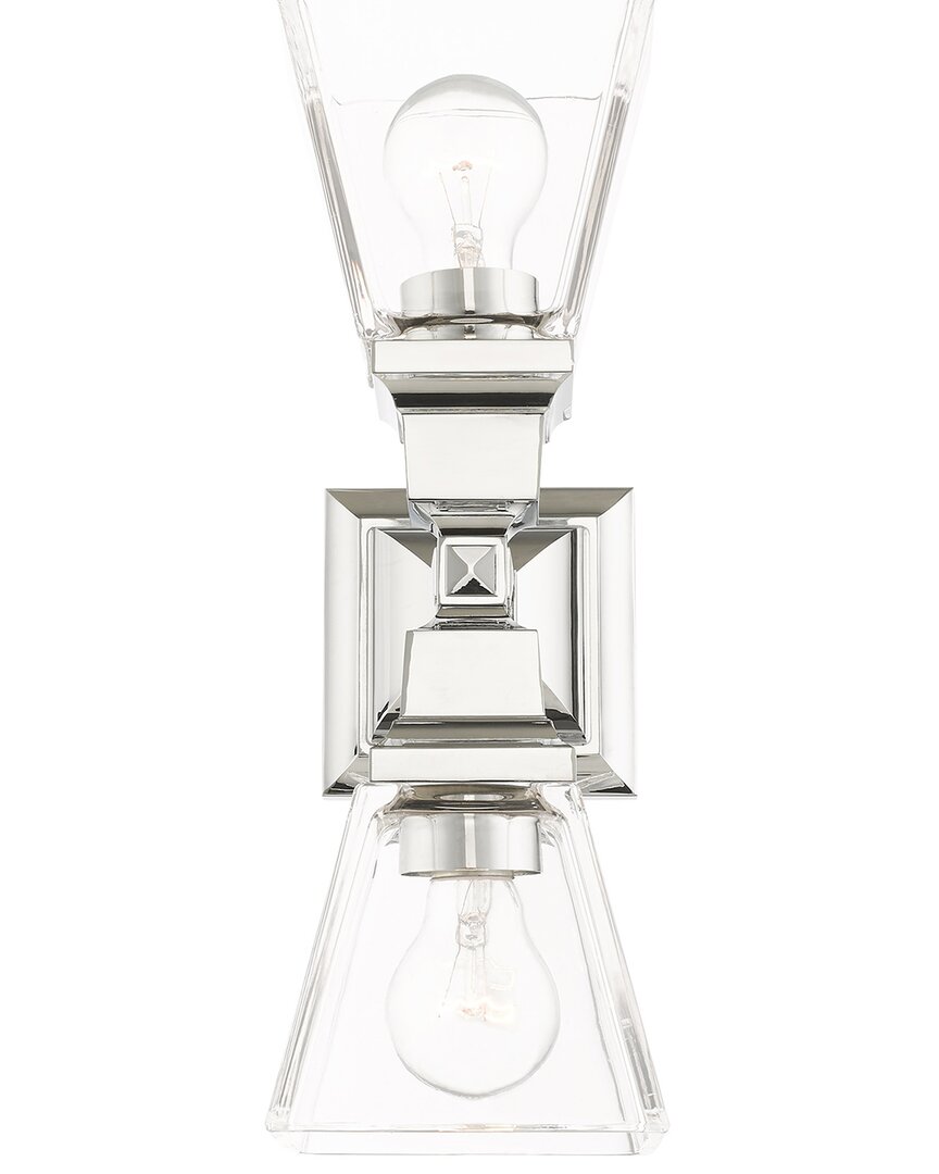 Livex Lighting 2-light Polished Chrome Sconce