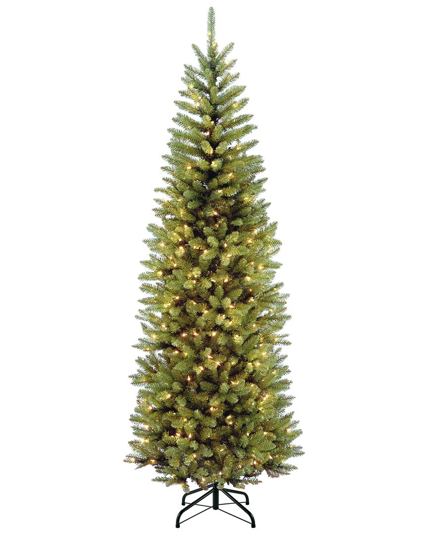 National Tree Company 7.5ft Powerconnect Kingswood Fir Tree With Lights In Green