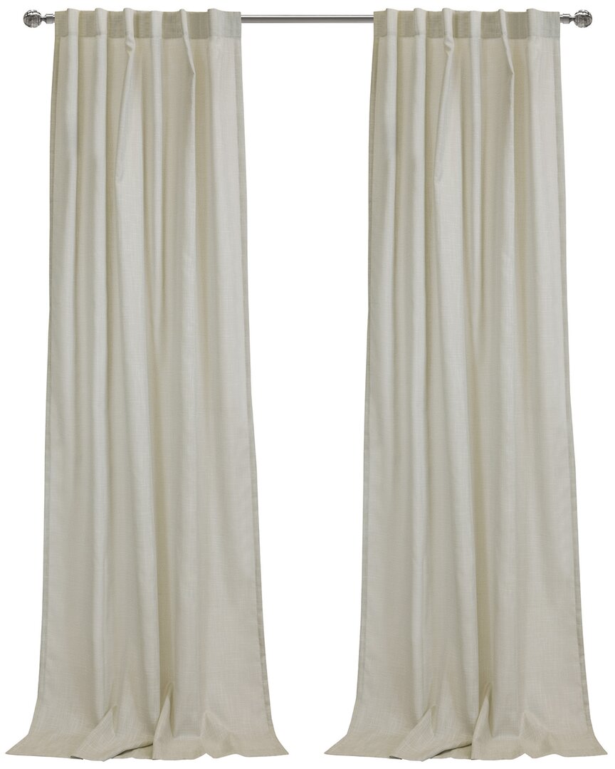 HABITAT HABITAT BOLTON LIGHT-FILTERING DUAL HEADER 52X84 CURTAIN PANEL