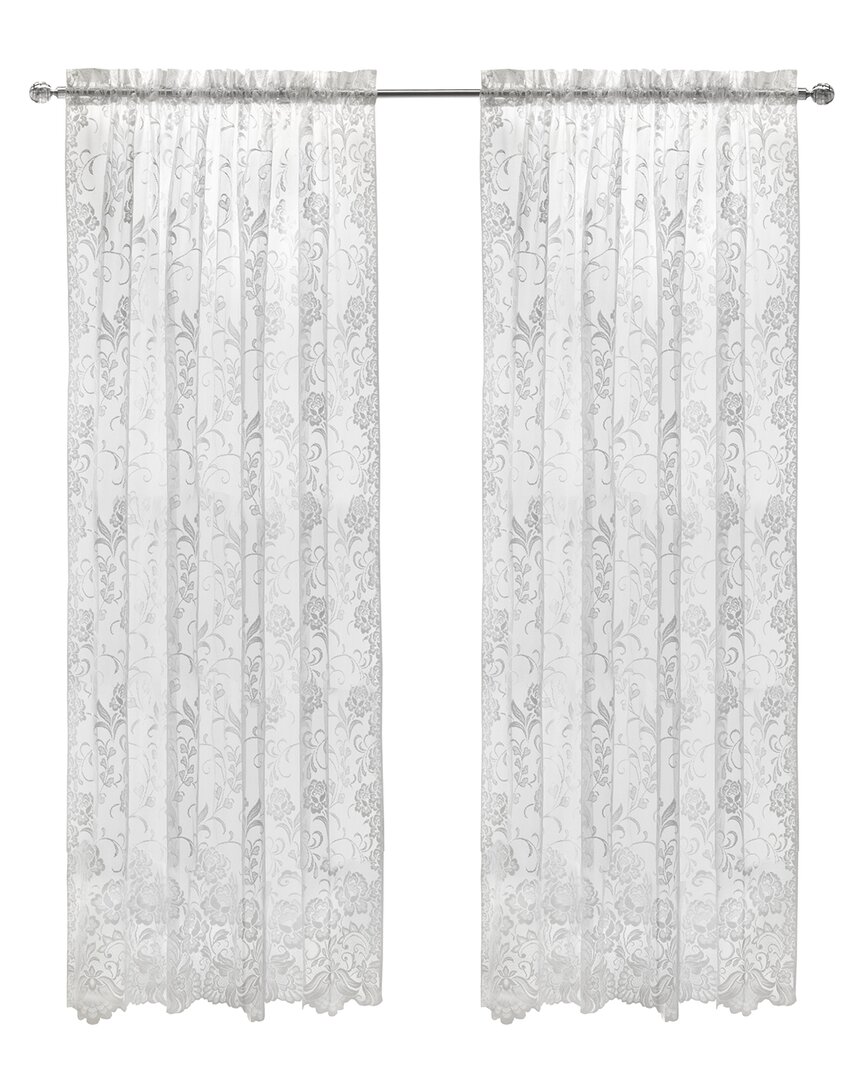 Shop Habitat Limoges Sheer Rod Pocket 55x84 Curtain Panel In White