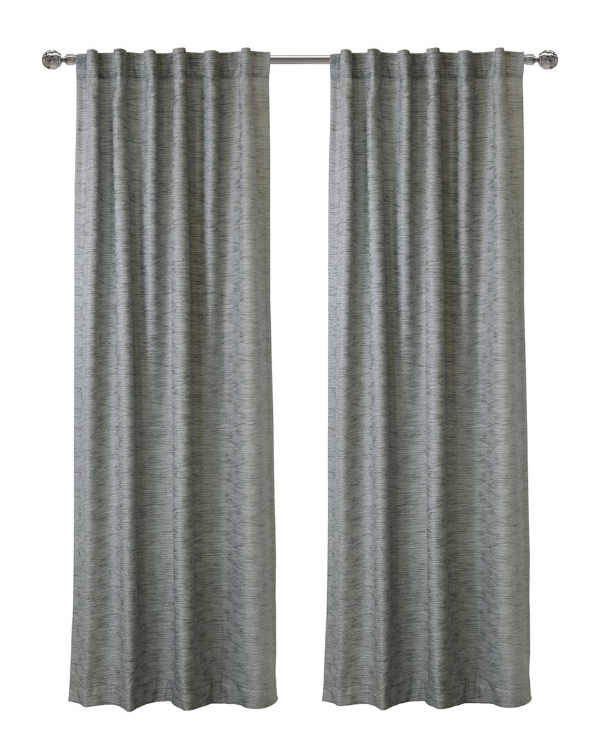 HABITAT HABITAT ODESSA LIGHT-FILTERING DUAL HEADER 52X84 CURTAIN PANEL