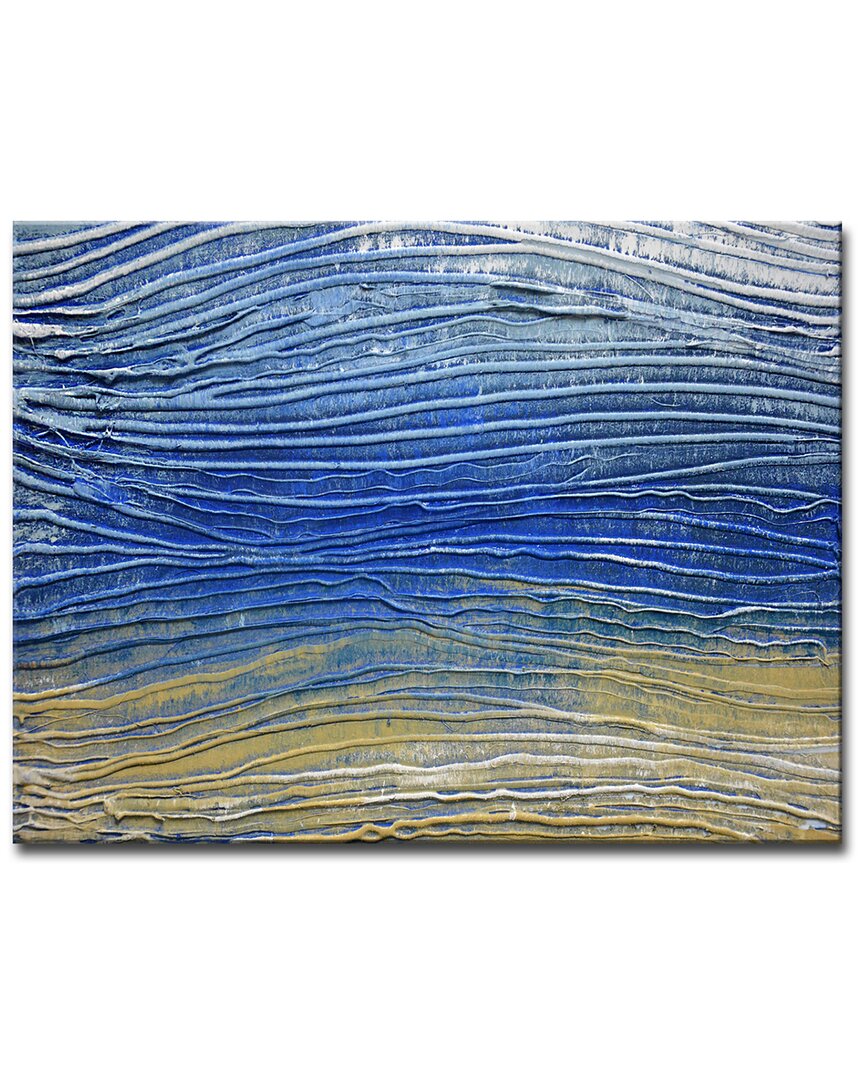 Ready2hangart Desert Midnight Calm Wrapped Canvas Wall Art By Norman Wyatt