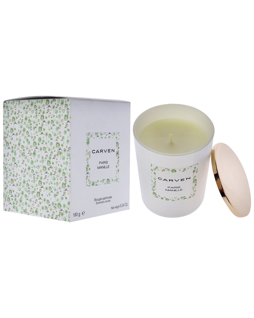 Carven Paris Manille 6.3oz Candle In White