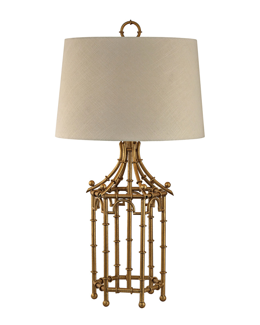 Artistic Home & Lighting Bamboo 32in Birdcage Lamp