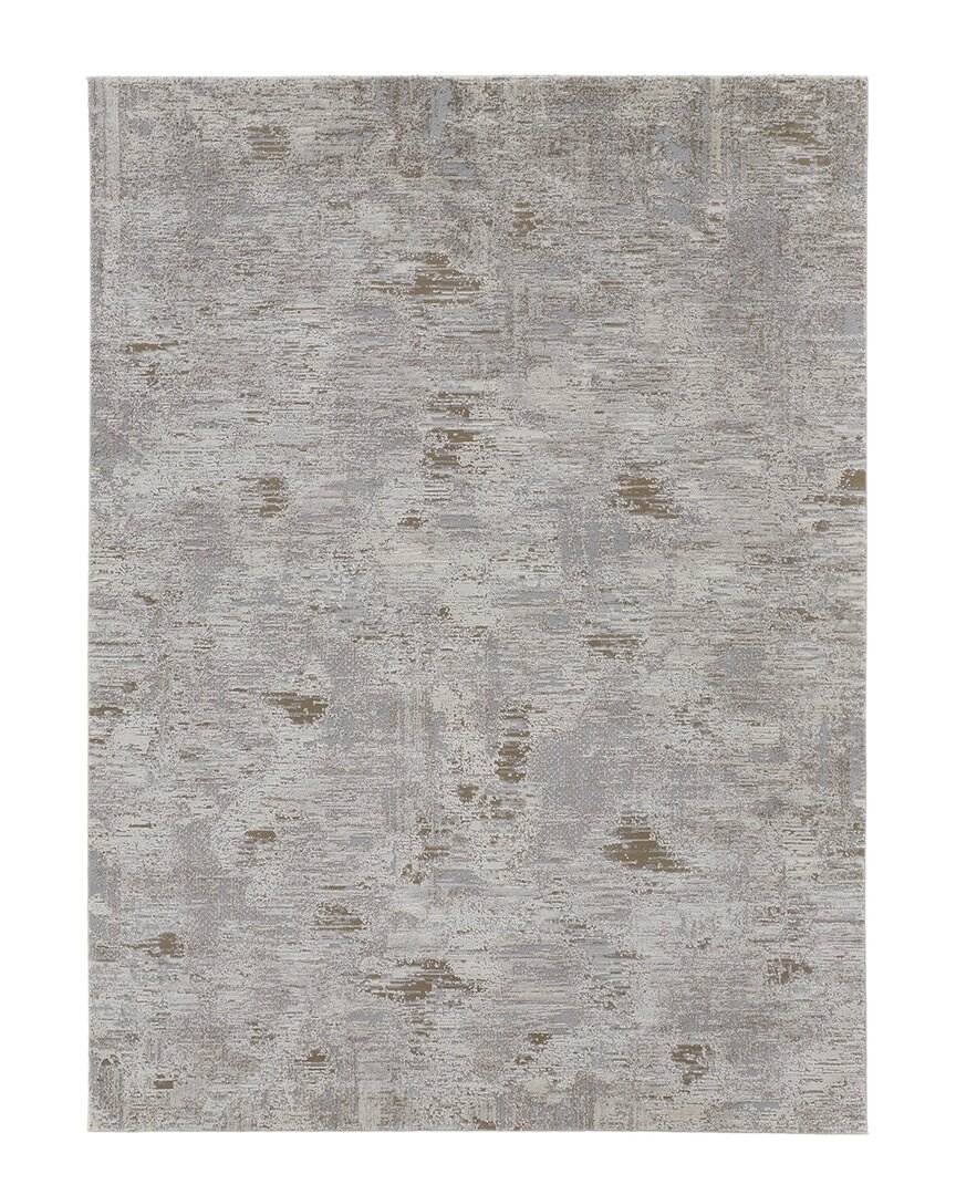 Shop Verlaine Kayden Contemporary Abstract Rug In Ivory