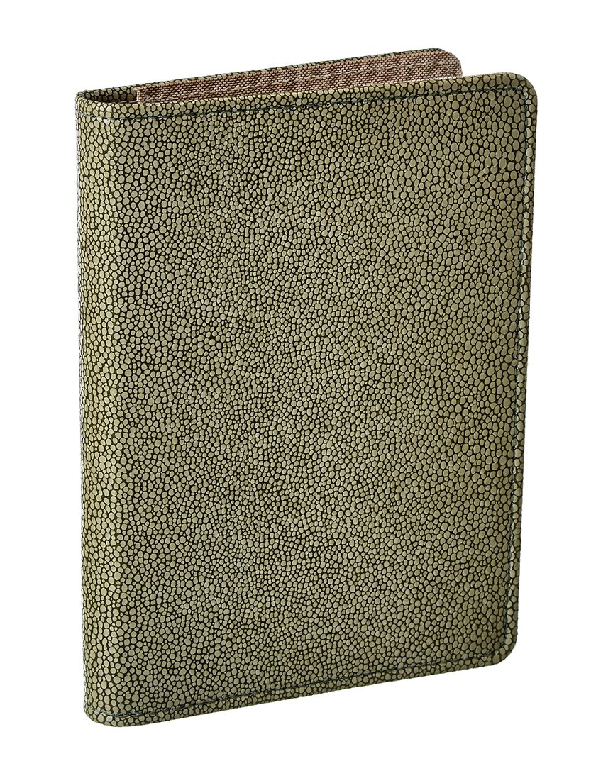 Graphic Image 7 Refillable Notebook Green Shagreen