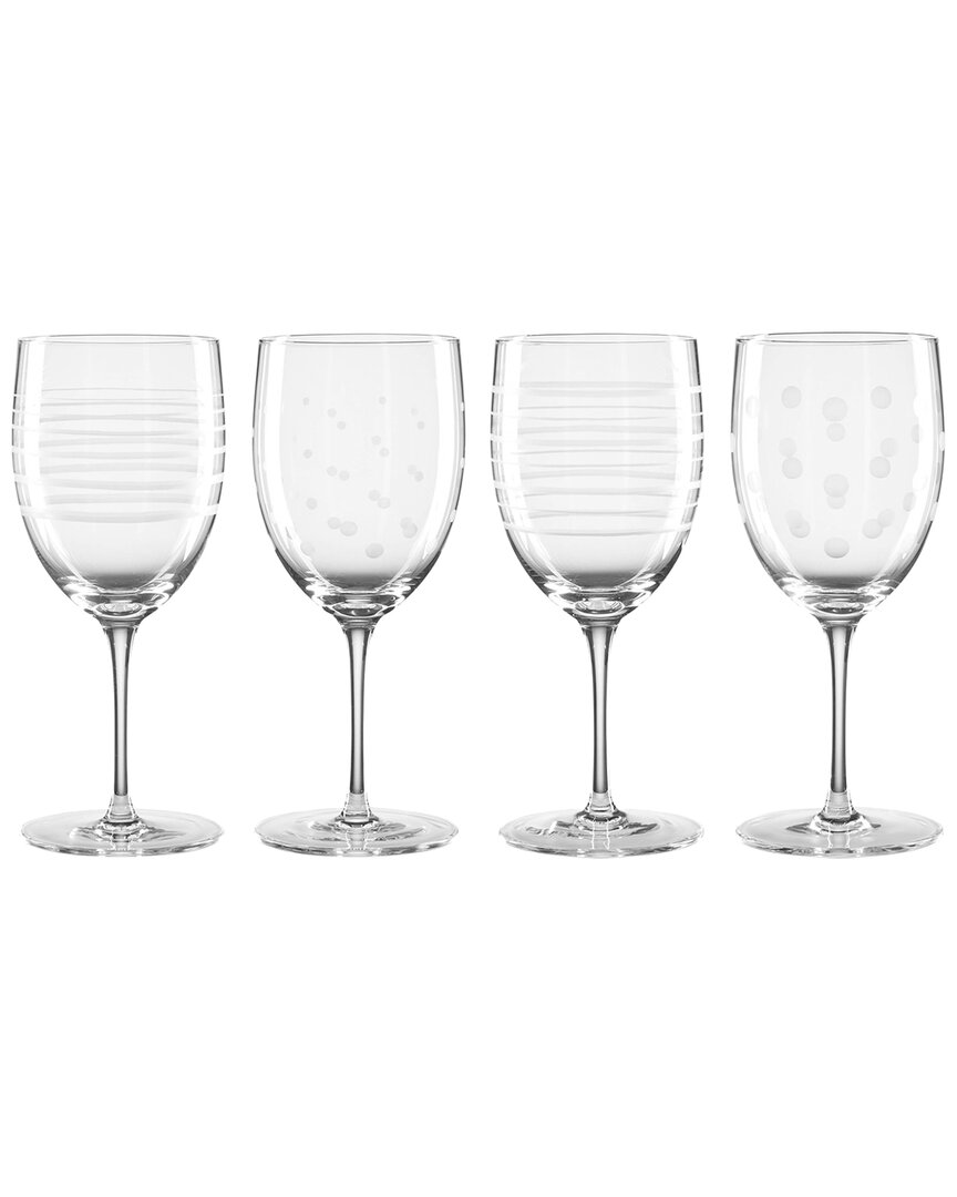 Shop Oneida Set Of 4 Mingle Wine Glasses