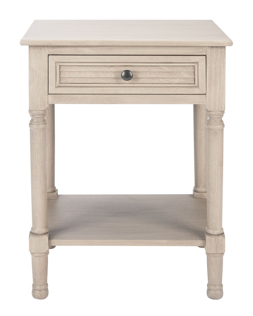 Safavieh Couture Tate 1drw Accent Table In Grey