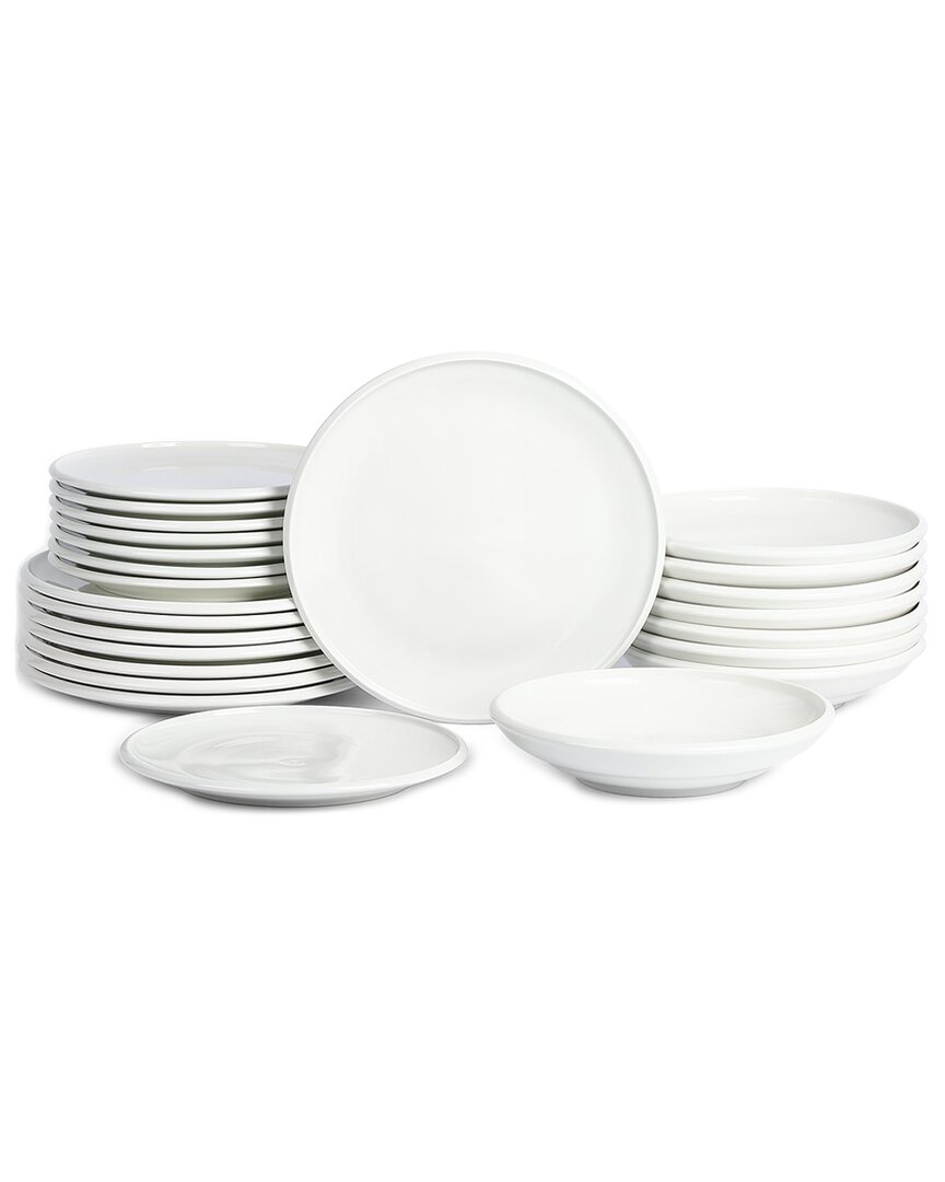 Earth & Clay Harmony 24pc Stoneware Dinnerware Set