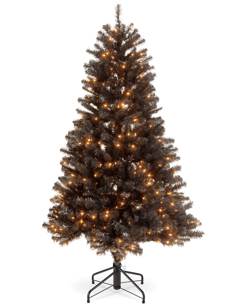 National Tree Company 4.5 North Valley Black Spruce Hinged Tree