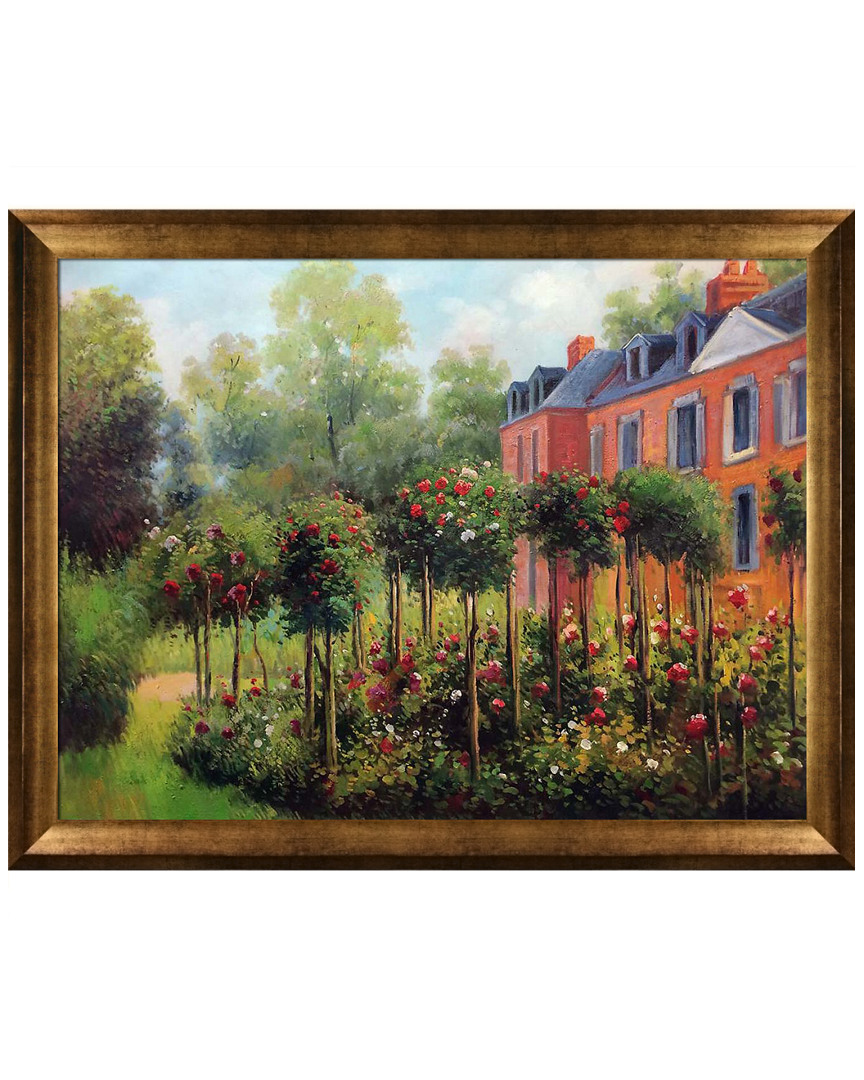Overstock Art The Rose Garden At Wargemont By Renoir