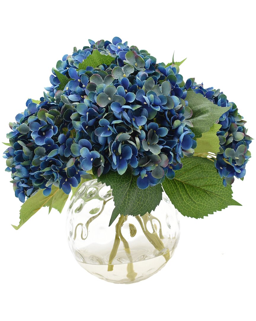 Creative Displays Dark Blue Hydrangea Floral Arrangement