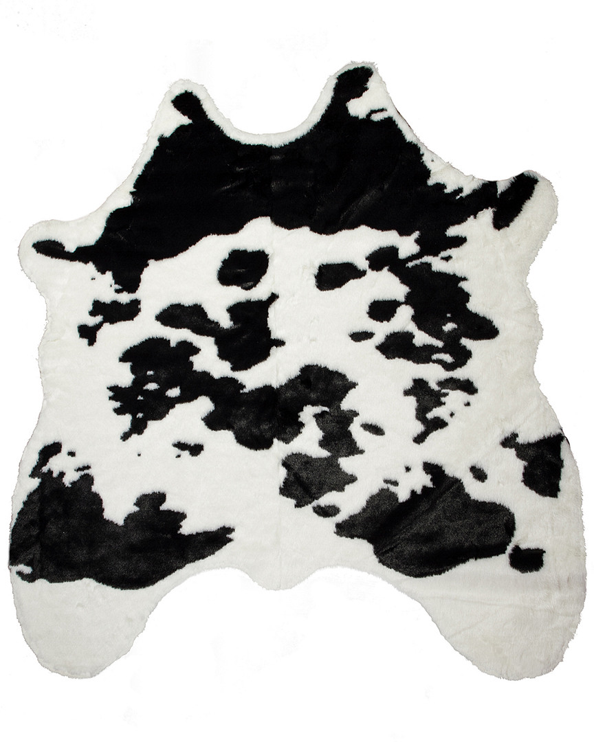 Natural Group Luxe Machine Washable Faux Hide Rug