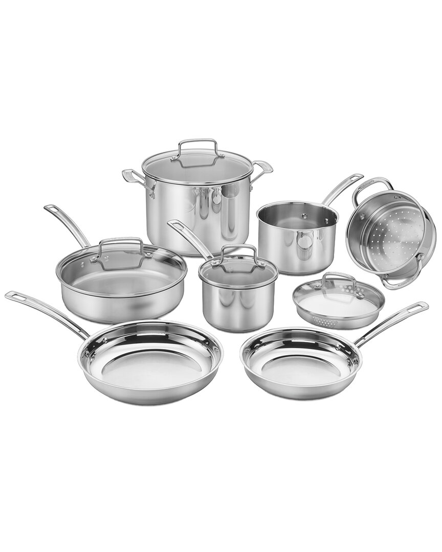 Cuisinart Chef's Classic Stainless Steel Professional 11pc Cookware Set