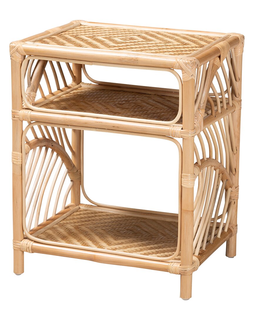 Baxton Studio Baara Modern Bohemian Natural Brown