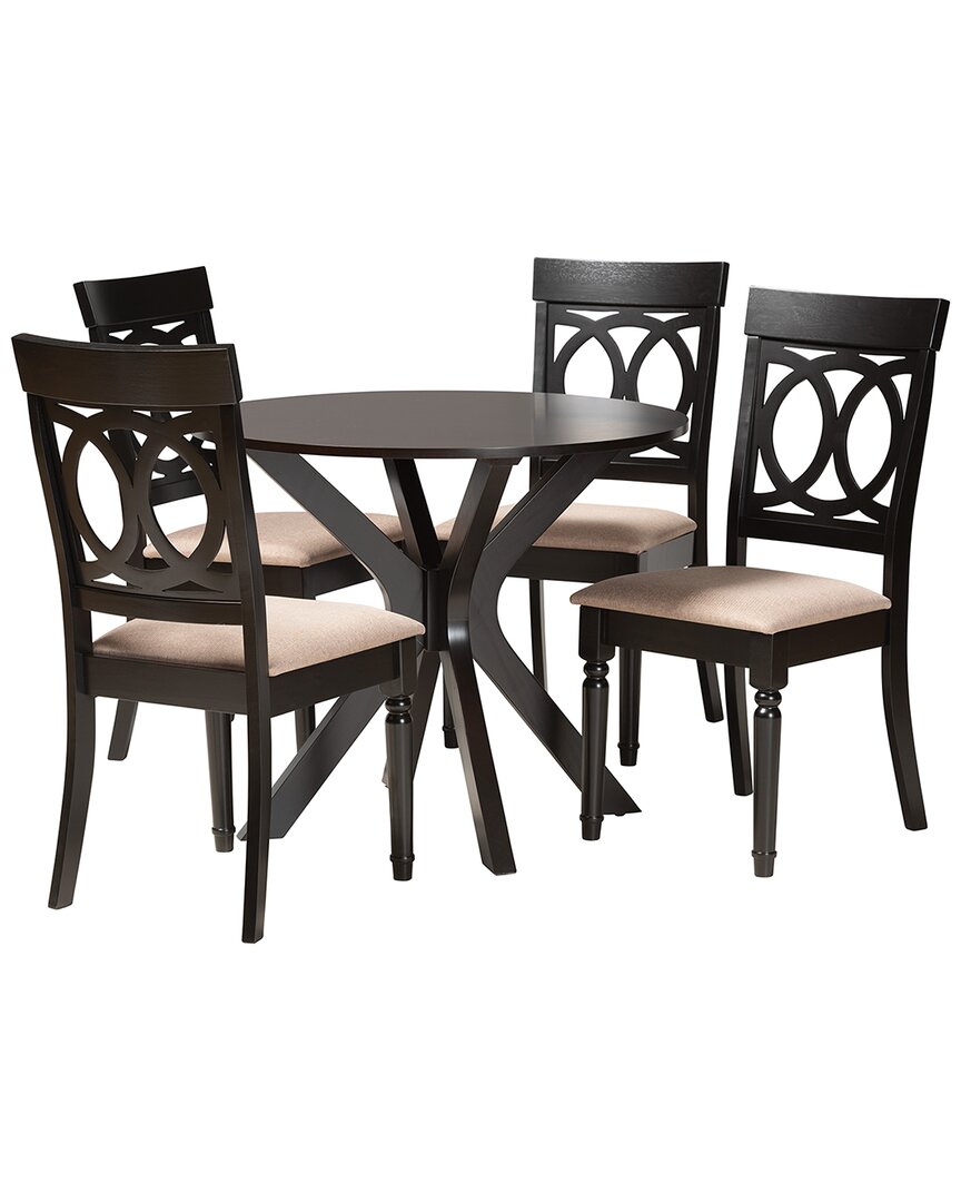 Baxton Studio Jessie Modern 5pc Dining Set