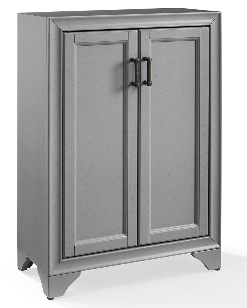Crosley Tara Wall Cabinet In Grey